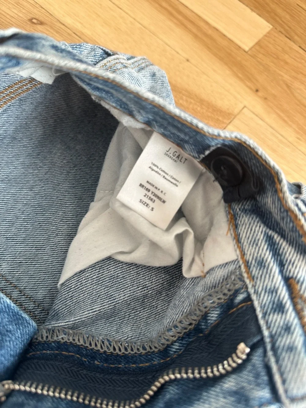 Brandy Melville, light blue carpenter jeans